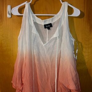 Flowy ombré blouse!